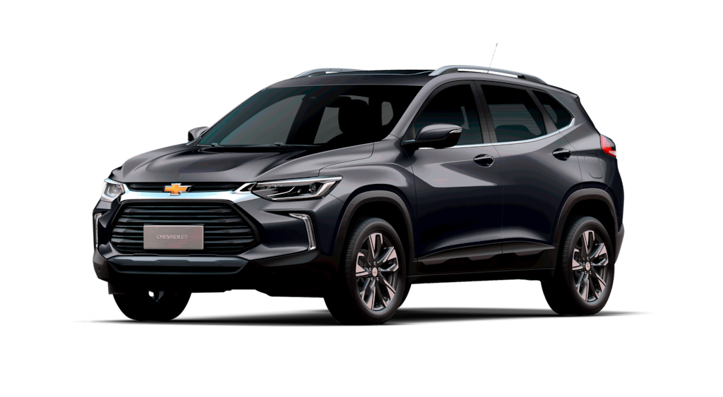 Comprar SUV Tracker cinza rush na Chevrolet